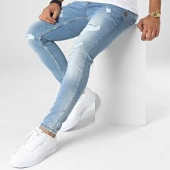 Meilleur prix 🔥 Jean Skinny DHZ-3810 Bleu Wash de Classic Series ⌛ -HautStyle Boutique classic series 336423 DHZ 3810 1 O MAVI 20220912T162003 03