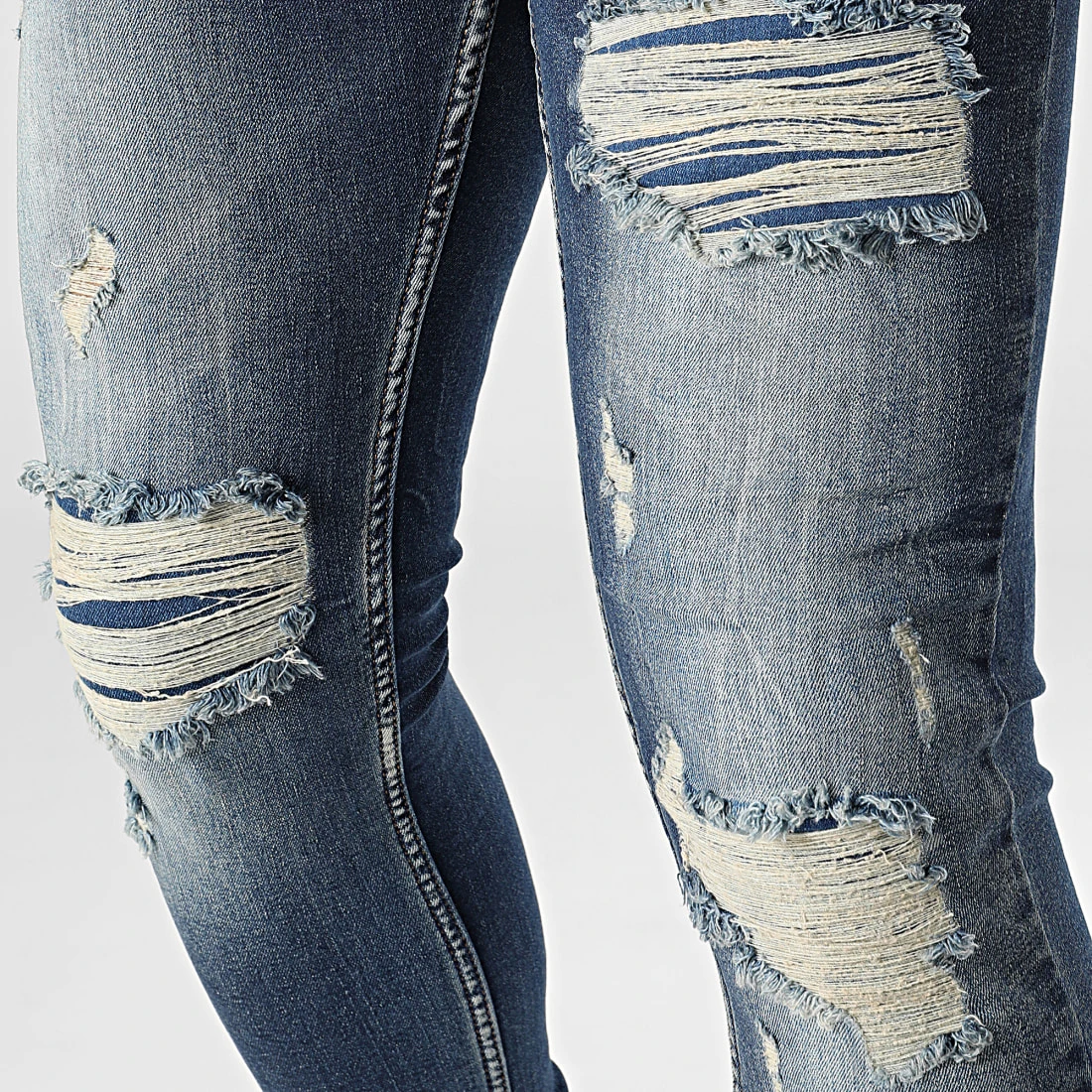 Meilleur prix 😍 Jean Skinny DHZ-3995 Bleu Brut de Classic Series ⌛ 4 Meilleur prix 😍 Jean Skinny DHZ-3995 Bleu Brut de Classic Series ⌛ – Image 2