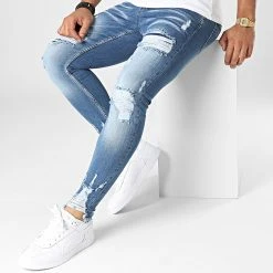 Meilleure vente 🎁 Jean Skinny DHZ-3884 Bleu Denim de Classic Series ✔️ -HautStyle Boutique classic series 336431 DHZ 3884 A MAVI 20220912T160242 03