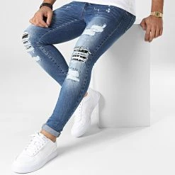 Nouveau ✔️ Jean Skinny DHZ-3875 Bleu Denim de Classic Series ✨ -HautStyle Boutique classic series 336432 DHZ 3875 O MAVI 20220912T160455 03