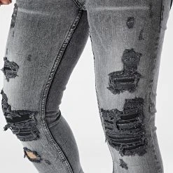 Vente flash 🎁 Jean Skinny DHZ-3843 Gris de Classic Series ❤️ -HautStyle Boutique classic series 336433 DHZ 3843 1 FUME 20220919T160201 02