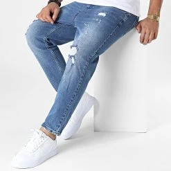 Le moins cher 🤩 Jean Relaxed Fit DH-3795 Bleu Denim de Classic Series ✨ -HautStyle Boutique classic series 336445 DH 3795 LOOSE O MAVI 20220921T161425 03