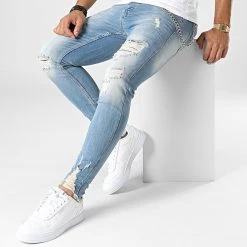 Meilleur prix 💯 Jean Skinny DHZ-3885 Bleu Wash de Classic Series 🧨 -HautStyle Boutique classic series 336447 DHZ 3885 KTINT 20220912T161601 03