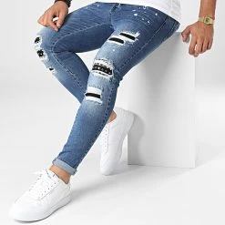 Coupon ⌛ Jean Skinny DHZ-3875 Bleu Denim de Classic Series 🤩 -HautStyle Boutique classic series 336452 DHZ 3875 1 MAVI 20220912T161910 03