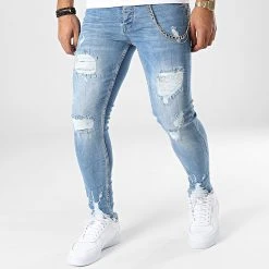 Acheter ⭐ Jean Skinny DHZ-3885 Bleu Wash de Classic Series 🤩
