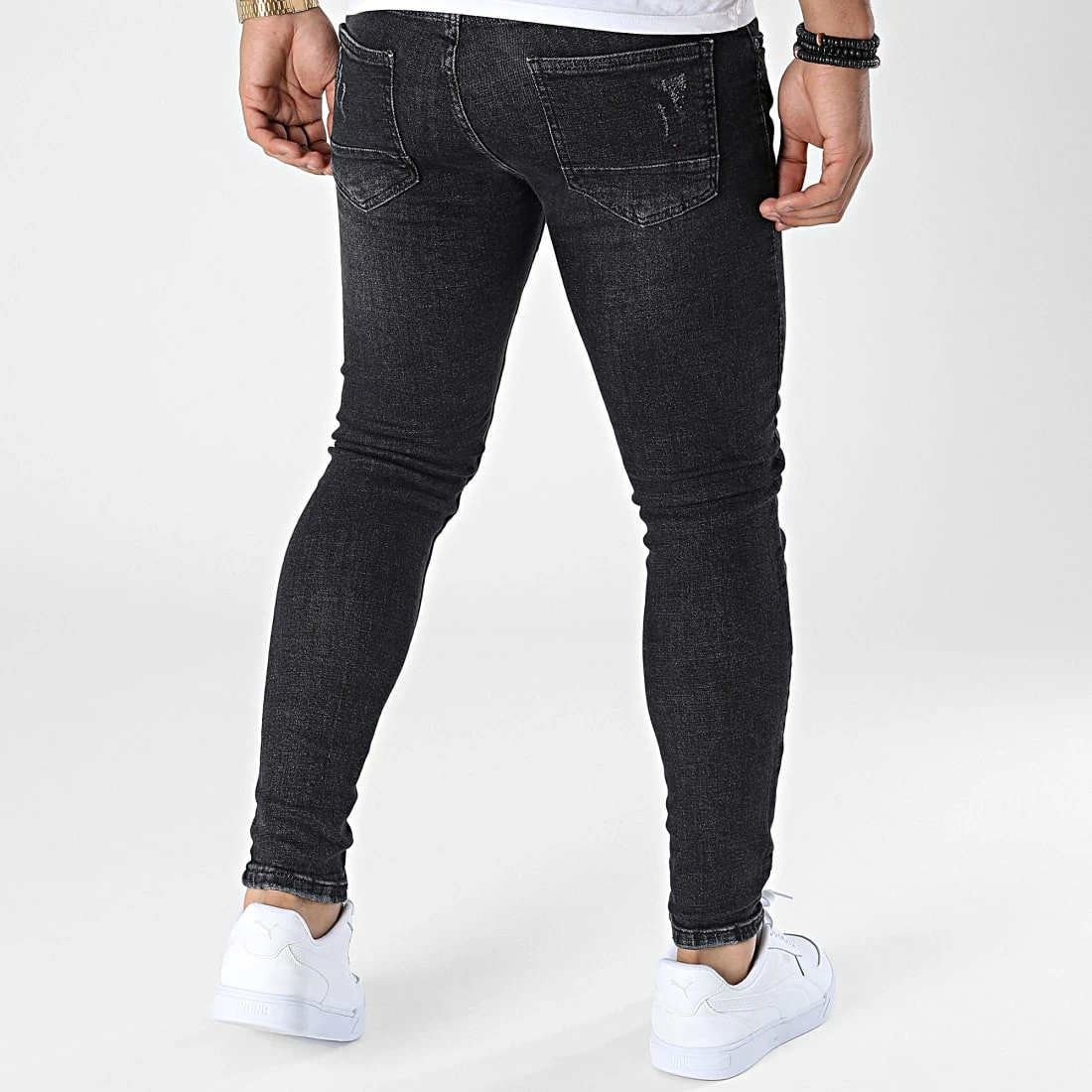 Meilleure vente 😍 Jean Skinny DHZ-3904 Noir de Classic Series ⭐ 6 Meilleure vente 😍 Jean Skinny DHZ-3904 Noir de Classic Series ⭐ – Image 4