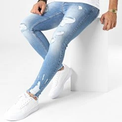 Bon marché ⭐ Jean Skinny DHZ-3870 Bleu Wash de Classic Series ✨ -HautStyle Boutique classic series 336458 DHZ 3870 MAVI 20220912T161620 03