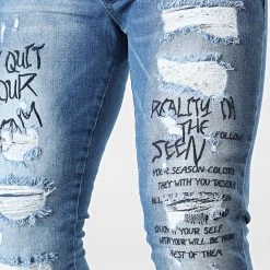 Meilleure vente 🔔 Jean Skinny DHZ-3623 Bleu Wash de Classic Series 👍 -HautStyle Boutique classic series 336459 DHZ 3623 3 O MAVI 20220912T160115 02
