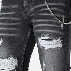 Le moins cher ❤️ Jean Skinny DHZ-3845 Noir de Classic Series 🧨 -HautStyle Boutique classic series 336496 DHZ 3845 1 SIYAH 20220919T160609 02