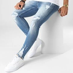 Acheter ⌛ Jean Skinny DHZ-3854 Bleu Wash de Classic Series ⭐ -HautStyle Boutique classic series 336500 DHZ 3854 OMAVI 20220912T161527 03