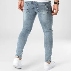 Promo 😀 Jean Skinny DHZ-3846 Bleu Wash de Classic Series 🧨 -HautStyle Boutique classic series 336502 DHZ 3846 OMAVI 20220912T162031 04