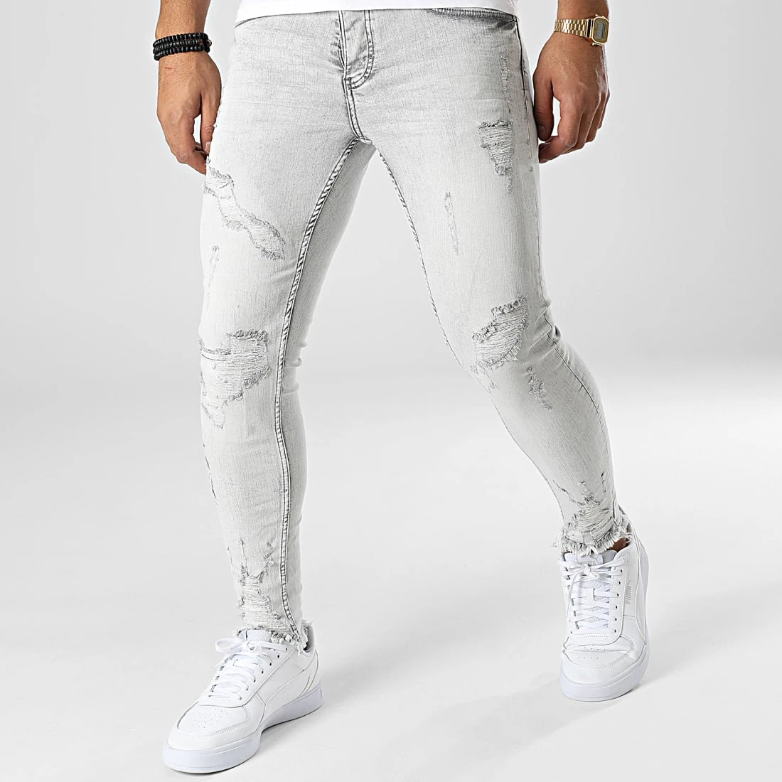 Budget 🤩 Jean Skinny DHZ-3870 Gris de Classic Series 👍 3 Budget 🤩 Jean Skinny DHZ-3870 Gris de Classic Series 👍