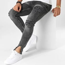 Coupon 🥰 Jean Skinny DHZ-3815 Noir de Classic Series 😉 -HautStyle Boutique classic series 336508 DHZ 3815 3 FUME 20220912T160202 03