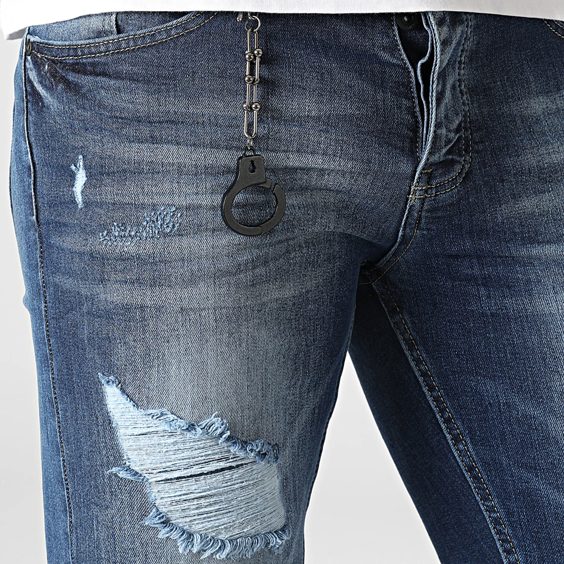 Nouveau ❤️ Jean Skinny DHZ-3827 Bleu Denim de Classic Series 🤩 4 Nouveau ❤️ Jean Skinny DHZ-3827 Bleu Denim de Classic Series 🤩 – Image 2