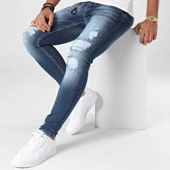 Nouveau ❤️ Jean Skinny DHZ-3827 Bleu Denim de Classic Series 🤩 8 Nouveau ❤️ Jean Skinny DHZ-3827 Bleu Denim de Classic Series 🤩 -HautStyle Boutique classic series 336523 DHZ 3827 KMAVI 20220912T160715 03
