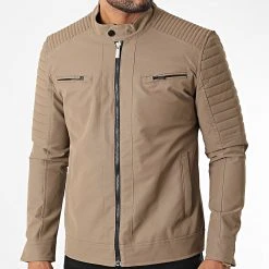Meilleure affaire ⌛ Veste Biker 117 Marron Taupe de Classic Series ✨ 8 Meilleure affaire ⌛ Veste Biker 117 Marron Taupe de Classic Series ✨ -HautStyle Boutique classic series 336573 117 VIZON 20220915T151735 03