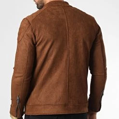 Meilleure vente 🛒 Veste Biker Suédine 506 Marron de Classic Series 👏 9 Meilleure vente 🛒 Veste Biker Suédine 506 Marron de Classic Series 👏 -HautStyle Boutique classic series 336574 506 KAHVE 20220915T144645 04