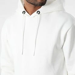 Meilleure affaire 👏 Sweat Capuche GK-1097 Blanc de Classic Series 😀 -HautStyle Boutique classic series 336621 GK 1097 EKRU 20220922T160418 02