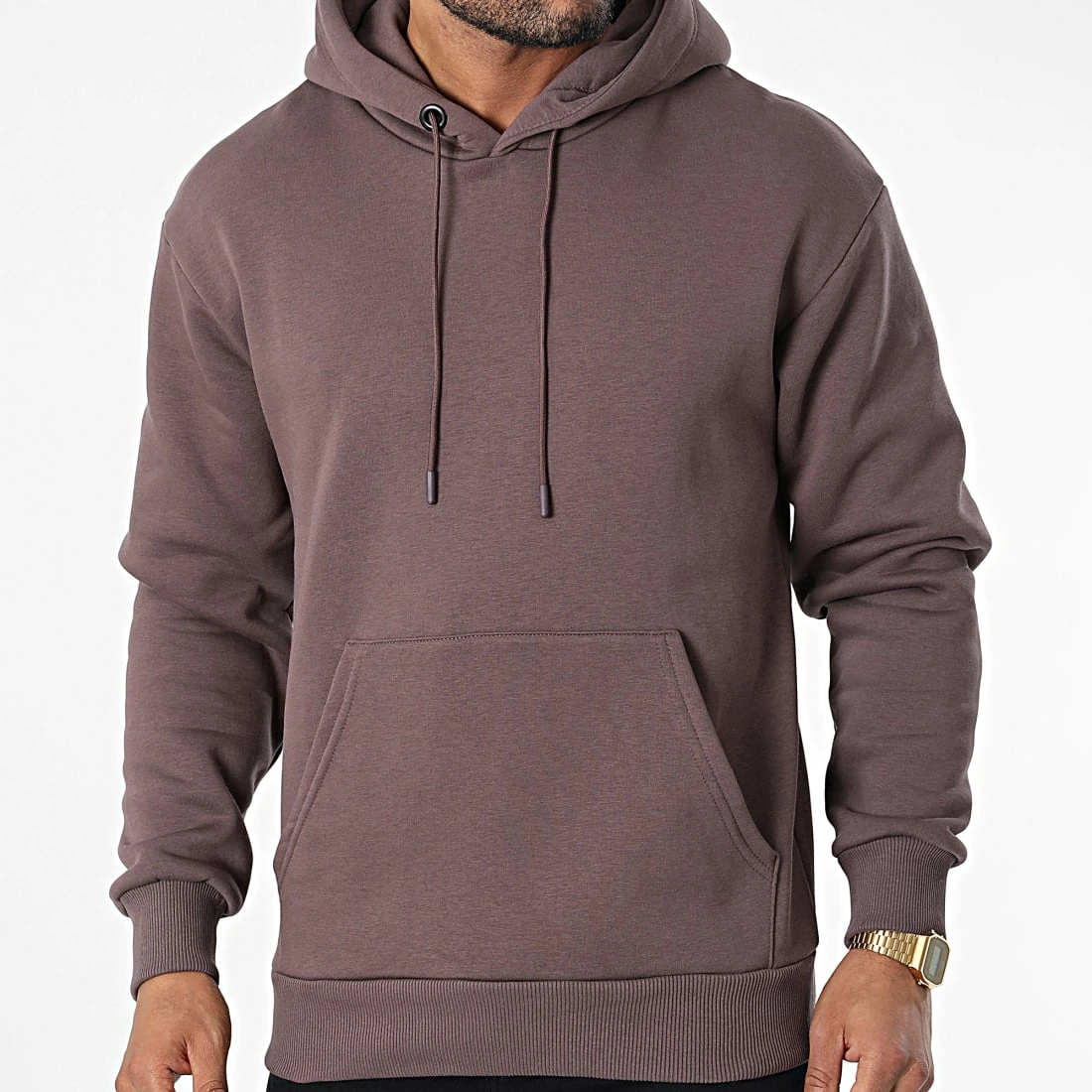 Le moins cher 💯 Sweat Capuche GK-1097 Marron de Classic Series 🎉 3 Le moins cher 💯 Sweat Capuche GK-1097 Marron de Classic Series 🎉