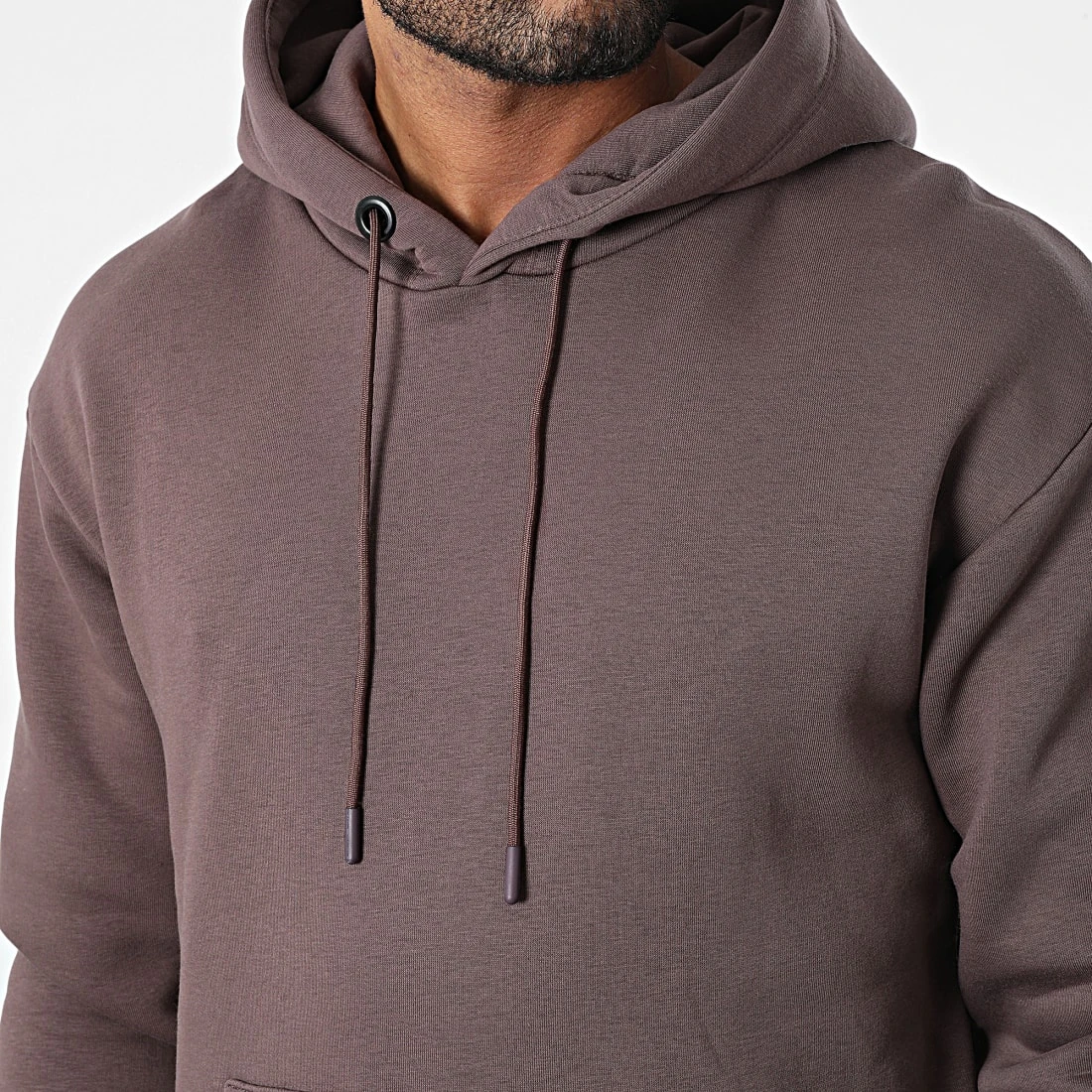 Le moins cher 💯 Sweat Capuche GK-1097 Marron de Classic Series 🎉 4 Le moins cher 💯 Sweat Capuche GK-1097 Marron de Classic Series 🎉 – Image 2