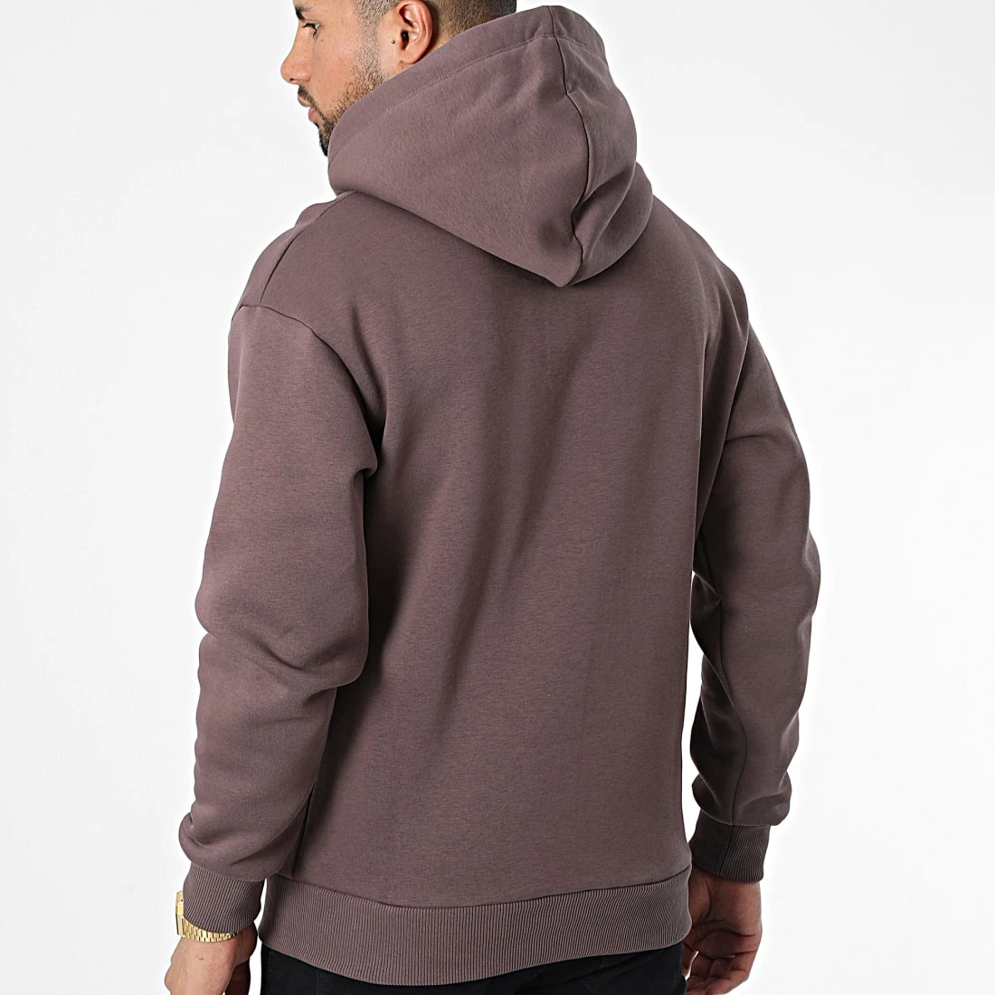 Le moins cher 💯 Sweat Capuche GK-1097 Marron de Classic Series 🎉 6 Le moins cher 💯 Sweat Capuche GK-1097 Marron de Classic Series 🎉 – Image 4