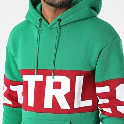 De gros 😀 Sweat Capuche GK-1117 Vert de Classic Series 😍 -HautStyle Boutique classic series 336629 GK 1117 BENETTON 20220922T152757 02