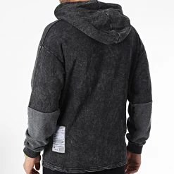 Meilleure affaire 👏 Sweat Capuche GK-1087 Noir de Classic Series 👏 -HautStyle Boutique classic series 336631 GK 1087 SIYAH 20220922T153117 04