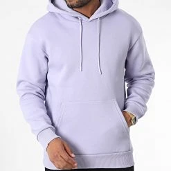 Remise ✔️ Sweat Capuche GK-1097 Violet Clair de Classic Series 🧨