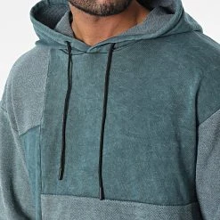 De gros ❤️ Sweat Capuche GK-1087 Vert de Classic Series 🎉 -HautStyle Boutique classic series 336681 GK 1087 HAKI 20220922T153015 02