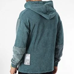 De gros ❤️ Sweat Capuche GK-1087 Vert de Classic Series 🎉 -HautStyle Boutique classic series 336681 GK 1087 HAKI 20220922T153018 04