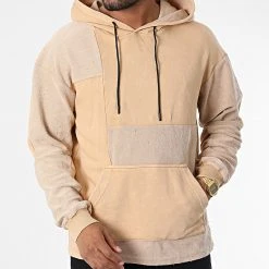 Le moins cher 🔔 Sweat Capuche GK-1087 Beige de Classic Series ✔️ -HautStyle Boutique classic series 336683 GK 1087 BEJ 20220922T155721 03