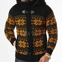 Vente flash ✨ Gilet Capuche 3001 Noir Jaune Moutarde de Classic Series 😉 -HautStyle Boutique classic series 336753 3001 YELLOW 20220916T150057 03