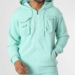 Top 10 ✔️ Ensemble De Survetement GK-1069T Vert Menthe de Classic Series ✨ -HautStyle Boutique classic series 336801 GK 1069T MINT 20220909T151023 03