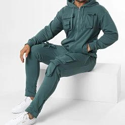 Top 10 ❤️ Ensemble De Survetement GK-1069T Bleu Pétrole de Classic Series 🔔