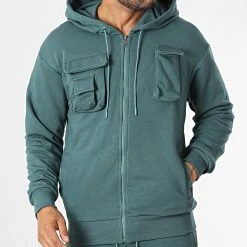 Top 10 ❤️ Ensemble De Survetement GK-1069T Bleu Pétrole de Classic Series 🔔 -HautStyle Boutique classic series 336805 GK 1069T PETROL 20220909T150901 03