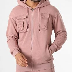 Tout neuf 🌟 Ensemble De Survetement GK-1069T Rose de Classic Series 💯 -HautStyle Boutique classic series 336809 GK 1069T GUL 20220909T150750 03