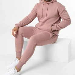 Vente flash ✔️ Ensemble De Survetement GK-1096T Rose de Classic Series ✨
