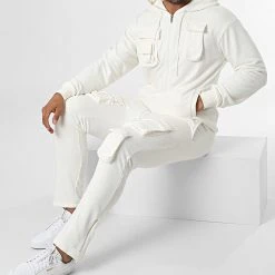 Grosses soldes 🎁 Ensemble De Survetement GK-1069T Beige Clair de Classic Series 🤩