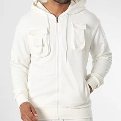 Grosses soldes 🎁 Ensemble De Survetement GK-1069T Beige Clair de Classic Series 🤩 -HautStyle Boutique classic series 336813 GK 1069T EKRU 20220909T151442 03