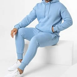 Le moins cher 💯 Ensemble De Survetement GK-1096T Bleu Clair de Classic Series ✨