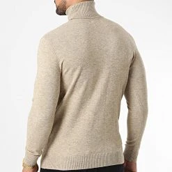 Vente flash ❤️ Pull Col Roulé 6741 Beige Chiné de Classic Series ⭐ 9 Vente flash ❤️ Pull Col Roulé 6741 Beige Chiné de Classic Series ⭐ -HautStyle Boutique classic series 337010 6741 BEIGE 20220915T151522 04