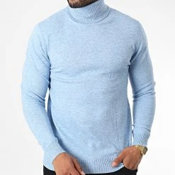 Meilleur prix ✨ Pull Col Roulé 6741 Bleu Clair Chiné de Classic Series 🎁 8 Meilleur prix ✨ Pull Col Roulé 6741 Bleu Clair Chiné de Classic Series 🎁 -HautStyle Boutique classic series 337011 6741 BLEU CHINE 20220915T151554 03