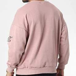 Meilleure vente ❤️ Sweat Crewneck 22-K076 Rose de Classic Series 😉 -HautStyle Boutique classic series 338023 22 K076 SOMON 20220922T160624 04