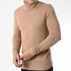 Budget 🤩 Pull Col Roulé J663 Camel Clair de Classic Series 😉 -HautStyle Boutique classic series 338029 J663 17 20220921T154301 03