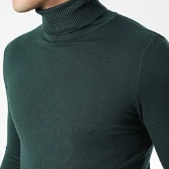 Top 10 🎁 Pull Col Roulé J663 Vert de Classic Series ⌛ -HautStyle Boutique classic series 338032 J663 7 20220921T154238 02