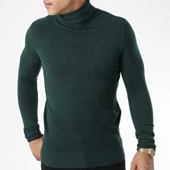 Top 10 🎁 Pull Col Roulé J663 Vert de Classic Series ⌛ -HautStyle Boutique classic series 338032 J663 7 20220921T154240 03