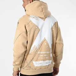 Nouveau ❤️ Sweat Capuche 22-K083 Beige de Classic Series ❤️ -HautStyle Boutique classic series 338035 22 K083 TAN 20220922T155755 04