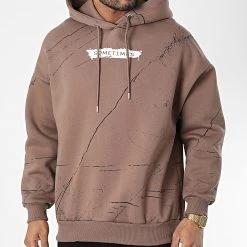 Top 10 ⌛ Sweat Capuche 22-K083 Marron de Classic Series 🥰