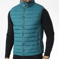 Tout neuf ⌛ Doudoune Sans Manches ZH68 Bleu Canard de Classic Series ❤️ -HautStyle Boutique classic series 338041 ZH68 83 TEAL 20220923T153721 03