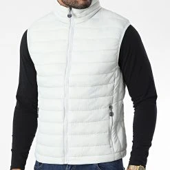 Coupon 🛒 Doudoune Sans Manches ZH68 Beige Clair de Classic Series ❤️